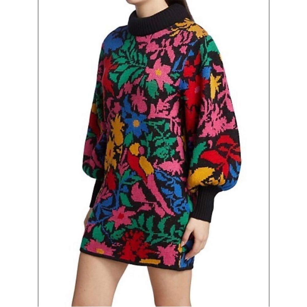 Farm Rio Sweater Dress, NWT - Picture 9 of 11